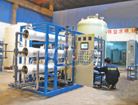 De industriële van het de Reinigingsmateriaal van het Omgekeerde Osmosewater Automatische Controle In twee stadia