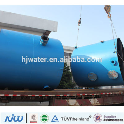 Geïntegreerd 100m3/h zwaartekracht automatisch terugwaswaterfilter