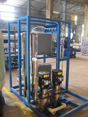 Het roestvrij staal Gedeioniseerde Systeem van de Waterreiniging voor Ultrapure-Vrij Waterchemisch product