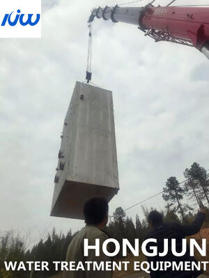 100 m3 per uur geïntegreerde zuivere waterbehandeling procesapparatuur voor rivierenwaterzuivering