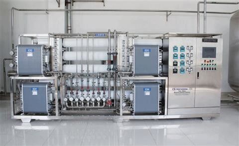 PLC Automatische EDI Water Plant For Electronics Industrie
