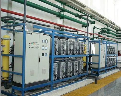 PH 6 20 PPB EDI Water Plant For Microelectronics Industrie