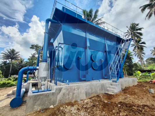5000 kg capaciteit Buitenwaterrivierwaterzuiverings- en filtratieinstallatie