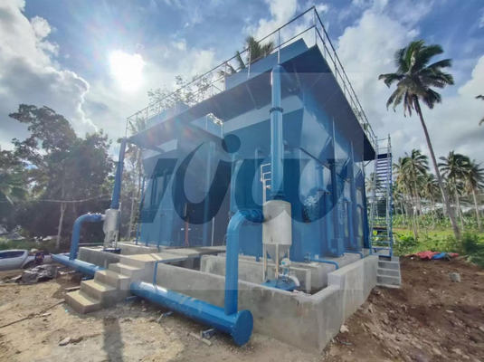 Flocculatie Sedimentatie Buitenrivierwaterzuiveringsinstallatie