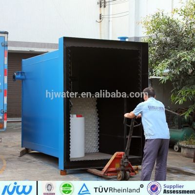 Integratie van rivier- en meerzuivering Waterzuiveringsapparatuur unit HJ-C208