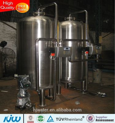 Industriële roestvrijstalen waterfiltertank / druktanks HJ-AGAGAZ25