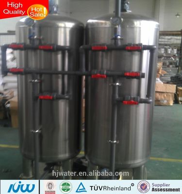 Industriële roestvrijstalen waterfiltertank / druktanks HJ-AGAGAZ25