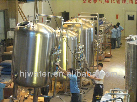 HJIT4163 verticale roestvrijstalen opslagtank filtervat chemische technologie