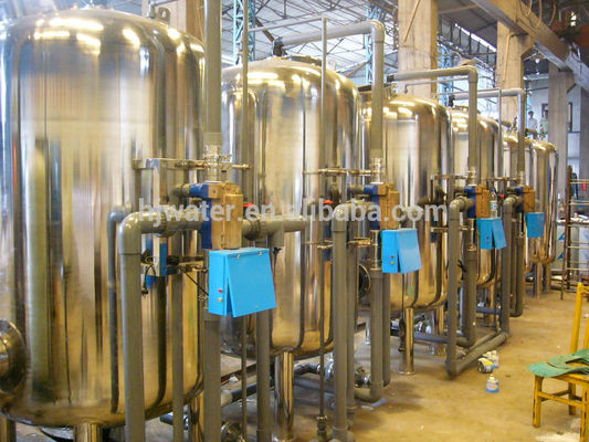 3T/H roestvrij staal Waterbehandeling met frp-watertank HJ-EDECEE28