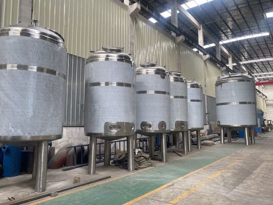 SS304 Behuizingsmateriaal Waterbehandelingstank met Spiegelpolijsting en Roestvrij Staal